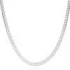 Beaverbrooks Silver Men’s Curb Necklace