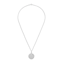 Beaverbrooks Silver Saint Christopher Pendant