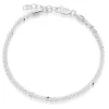 Beaverbrooks Silver Sparkle Bracelet