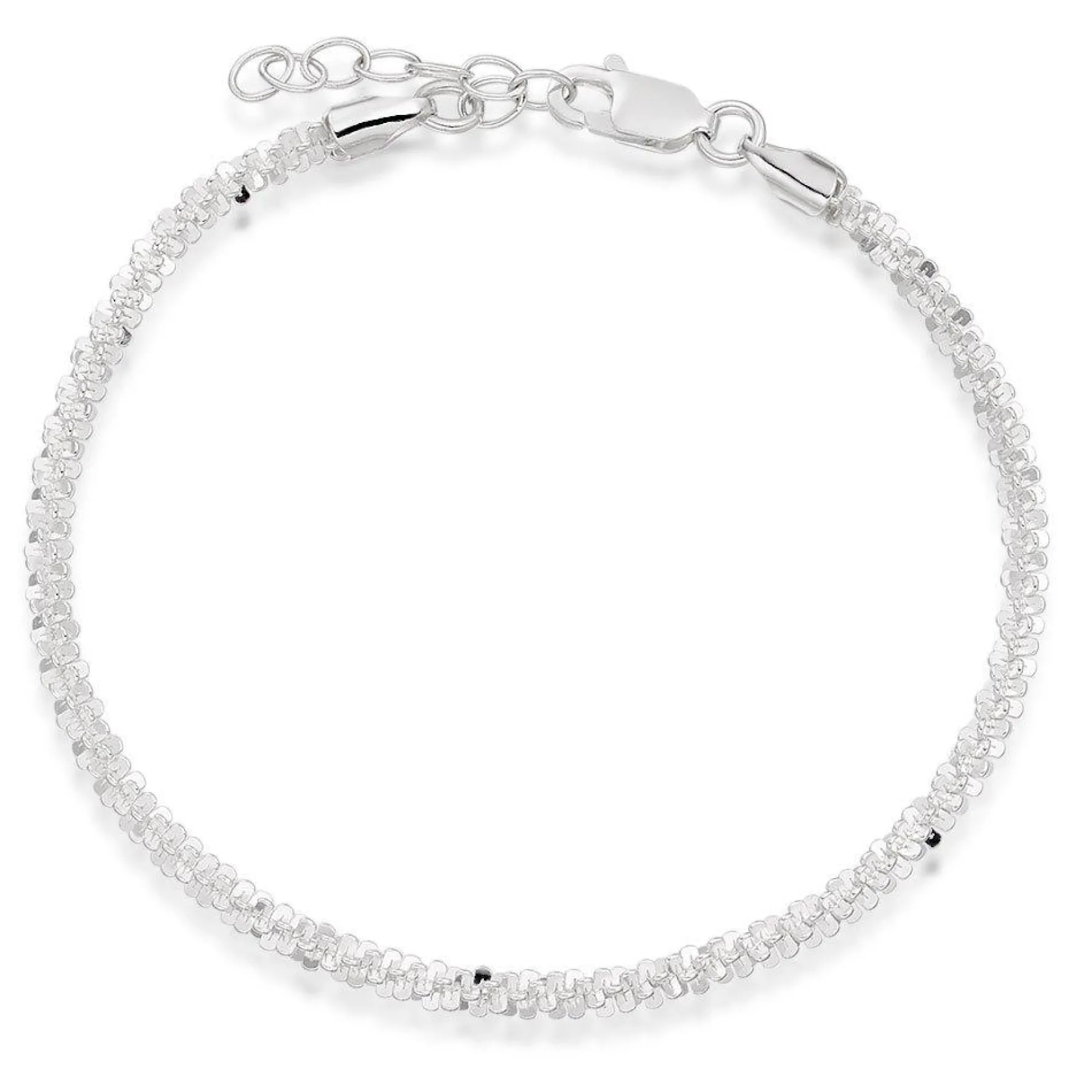 Beaverbrooks Silver Sparkle Bracelet