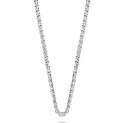 Beaverbrooks Silver Spiga Chain 60cm
