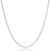Beaverbrooks Silver Spiga Chain 75cm