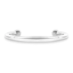 Beaverbrooks Silver Torque ID Bangle