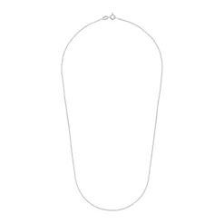 Beaverbrooks Silver Trace Chain 45cm