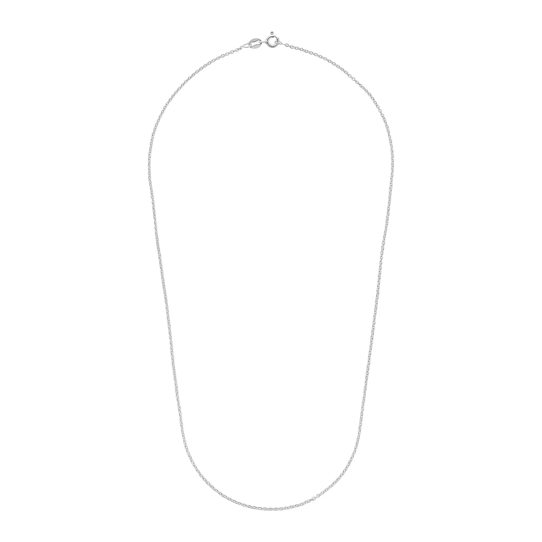 Beaverbrooks Silver Trace Chain 45cm