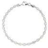 Beaverbrooks Silver Twist Bracelet