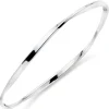 Beaverbrooks Silver Twist Bangle
