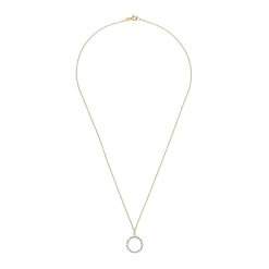 Beaverbrooks Starlit 18ct Yellow Gold Diamond Pendant