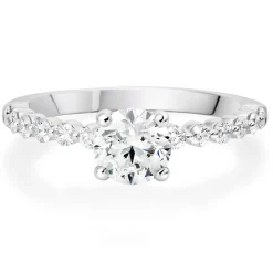 Beaverbrooks Starlit Platinum Diamond Solitaire Ring