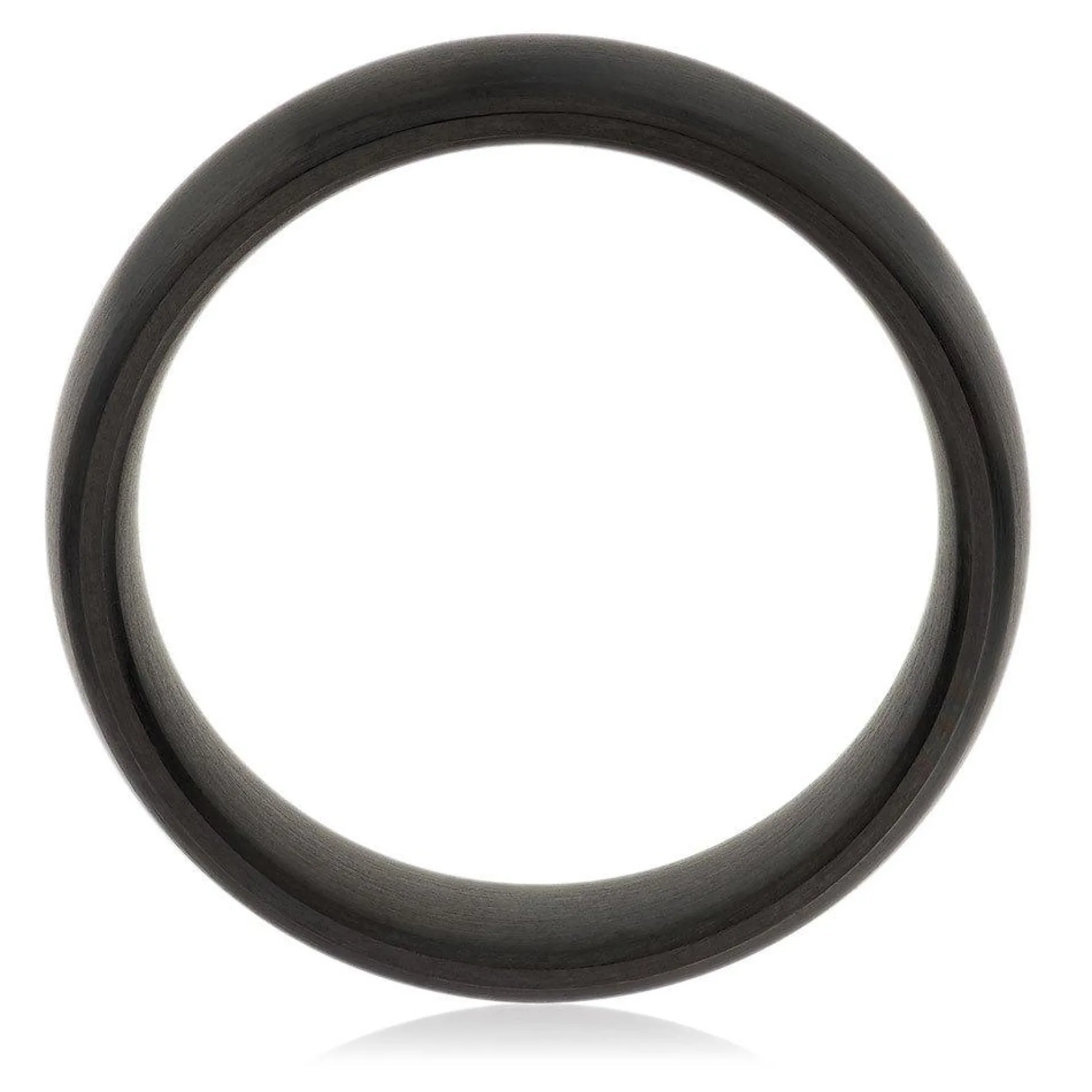 Beaverbrooks Titanium Black Matt Ring