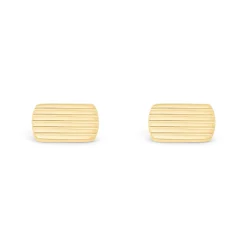 Beaverbrooks Yellow Gold Plated Men’s Cufflinks