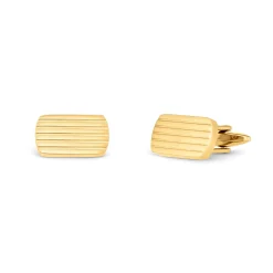 Beaverbrooks Yellow Gold Plated Men’s Cufflinks