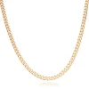 Beaverbrooks Yellow Gold Plated Men’s Curb Chain