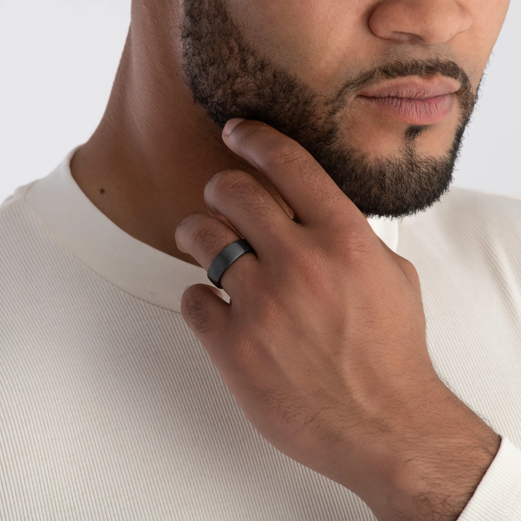 Beaverbrooks Zirconium 7mm Men’s Ring