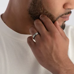 Beaverbrooks Zirconium 6mm Men’s Ring