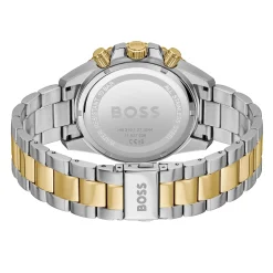BOSS Admiral 46mm Stainless Steel and Yellow Gold PVD Chronograph Men’s Watch