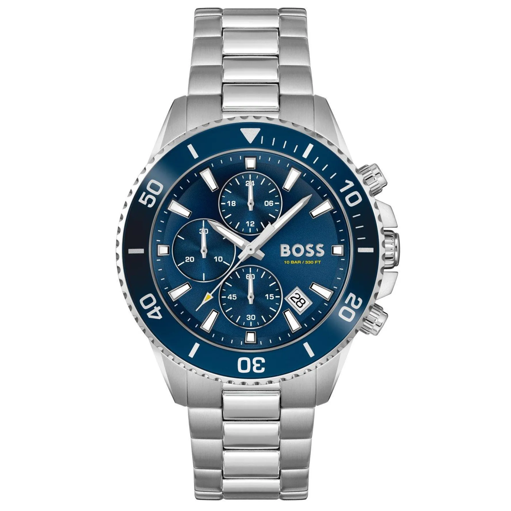 BOSS Admiral 46mm Stainless Steel Chronograph Men’s Watch