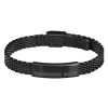 BOSS Alen Black Stainless Steel Men’s Bracelet