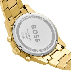 BOSS Allure 44mm Yellow Gold Tone Chronograph Men’s Watch