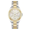 BOSS Atea 38mm Stainless Steel and Yellow Gold Tone Crystal Ladies Watch