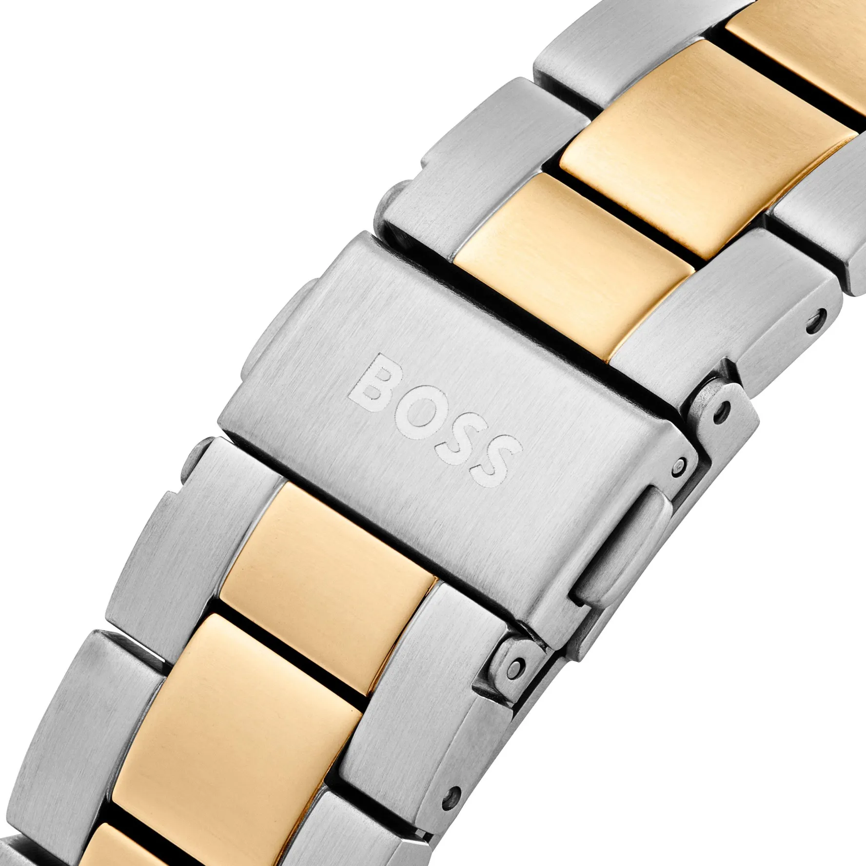 BOSS Atea 38mm Stainless Steel and Yellow Gold Tone Crystal Ladies Watch