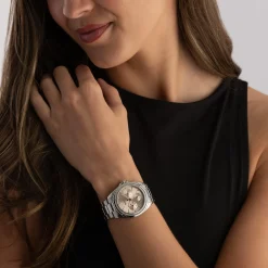 BOSS Atea 38mm Stainless Steel Crystal Ladies Watch