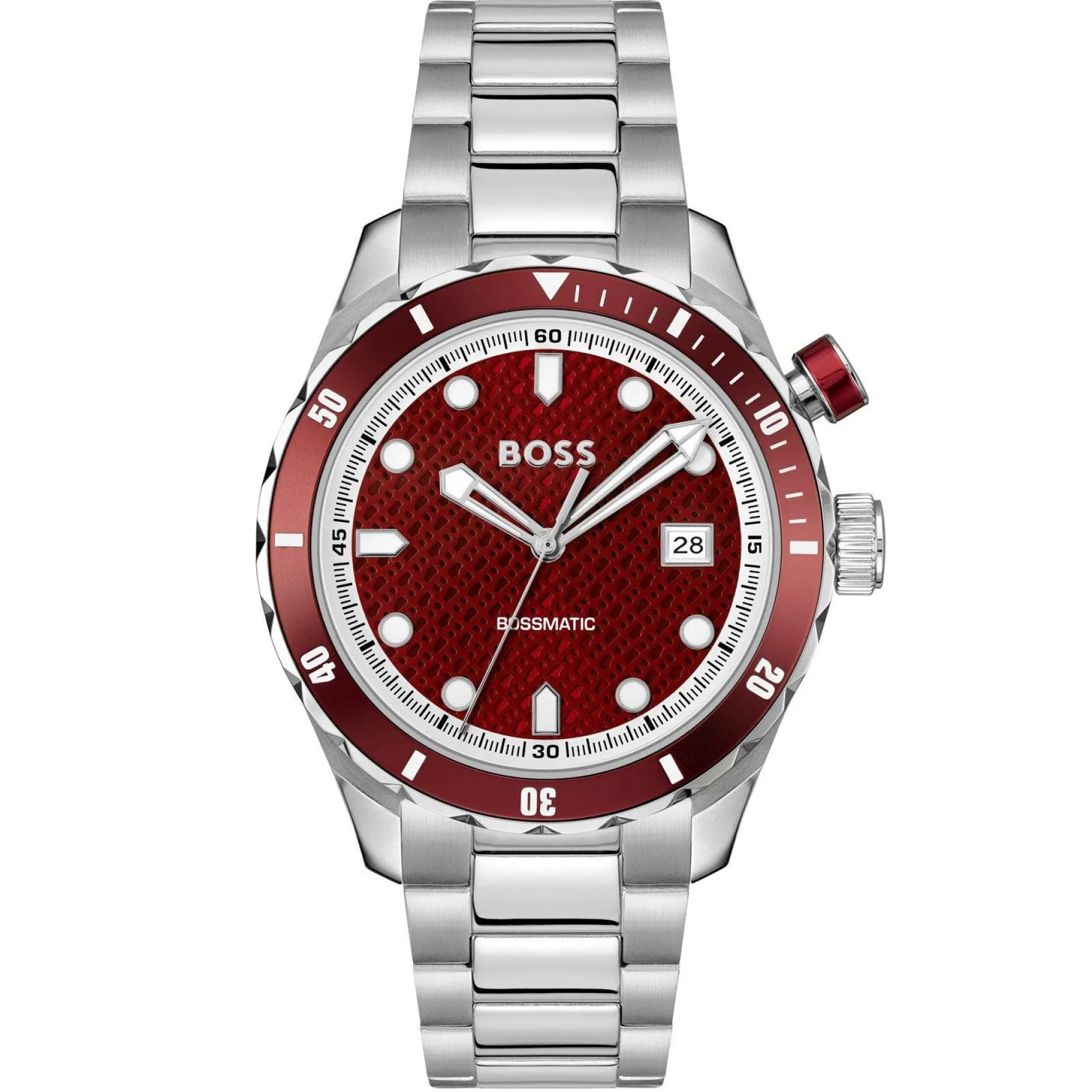 BOSS BOSSMATIC 42mm Stainless Steel Hybrid Automatic Men’s Watch