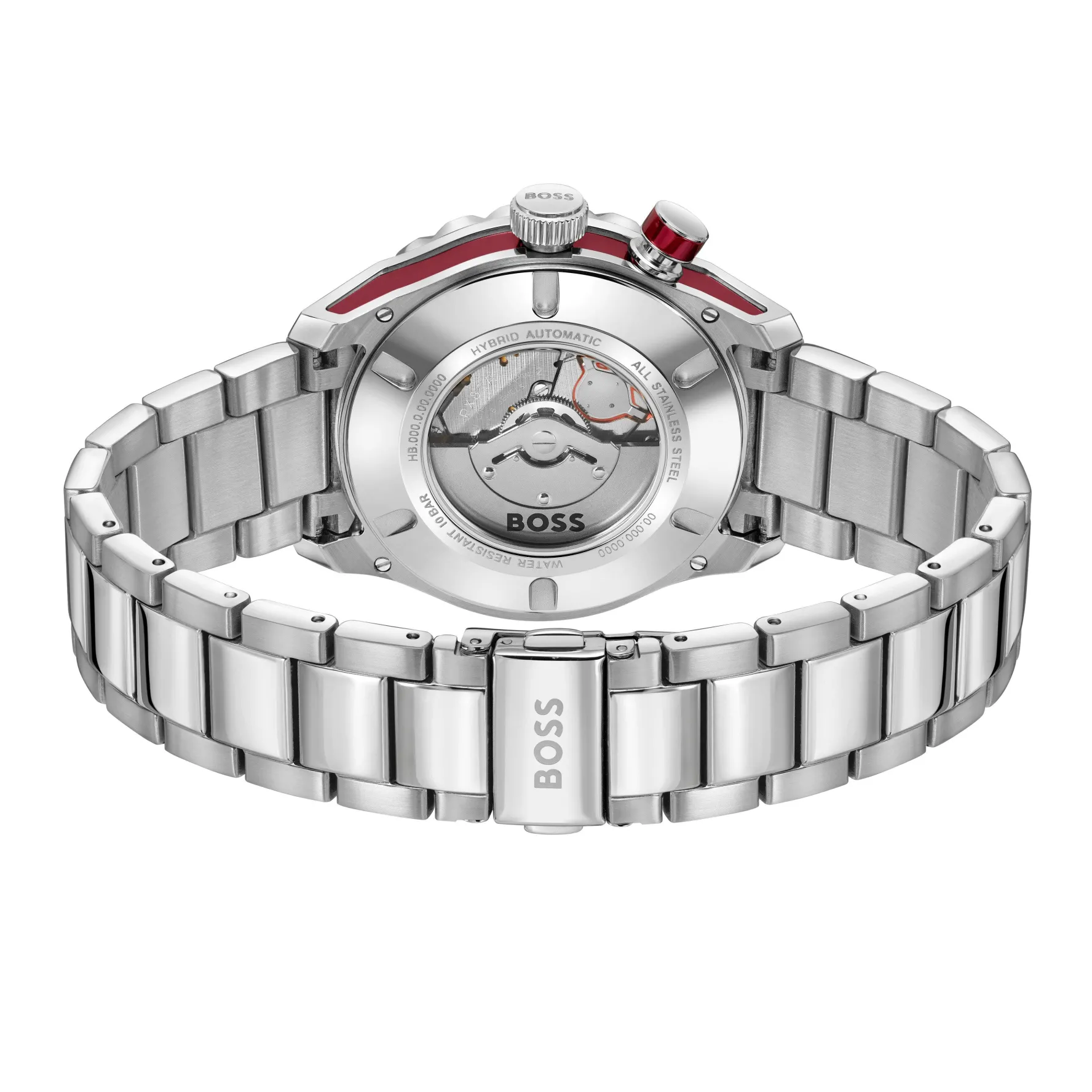 BOSS BOSSMATIC 42mm Stainless Steel Hybrid Automatic Men’s Watch
