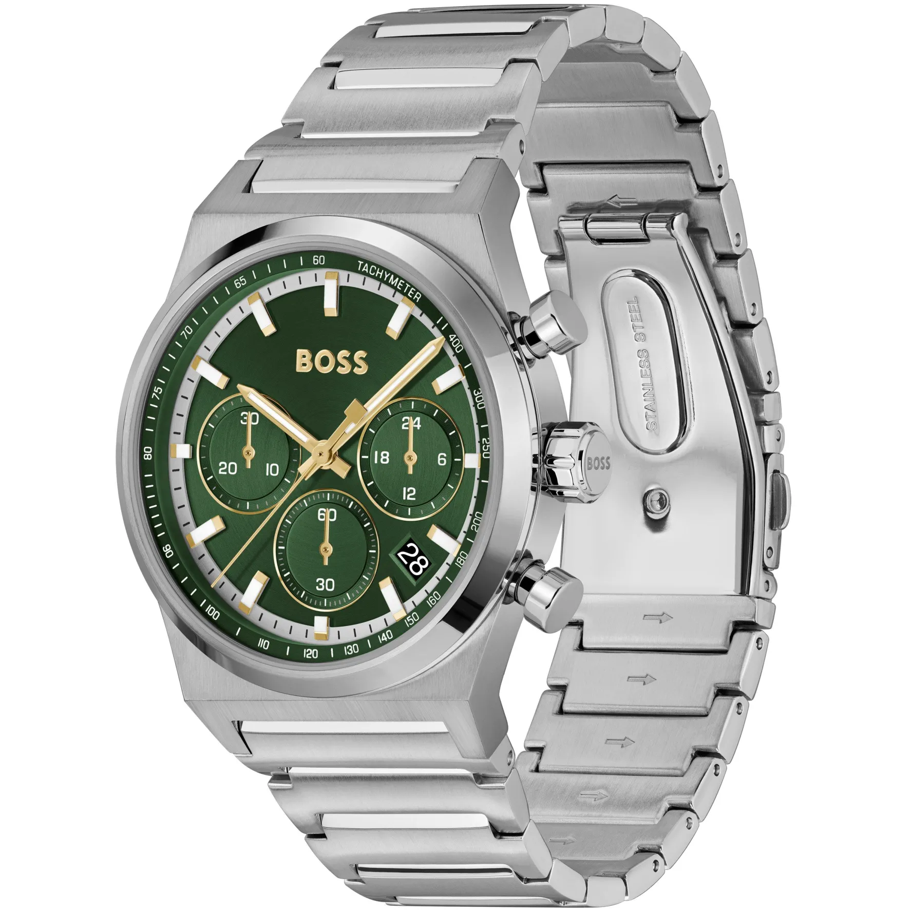 BOSS Candor 41mm Stainless Steel Chronograph Men’s Watch