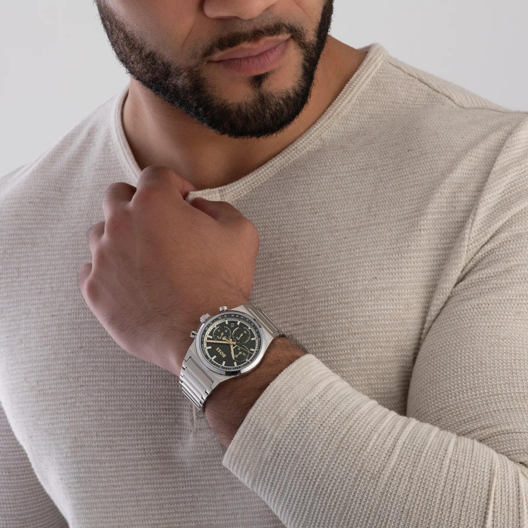 BOSS Candor 41mm Stainless Steel Chronograph Men’s Watch