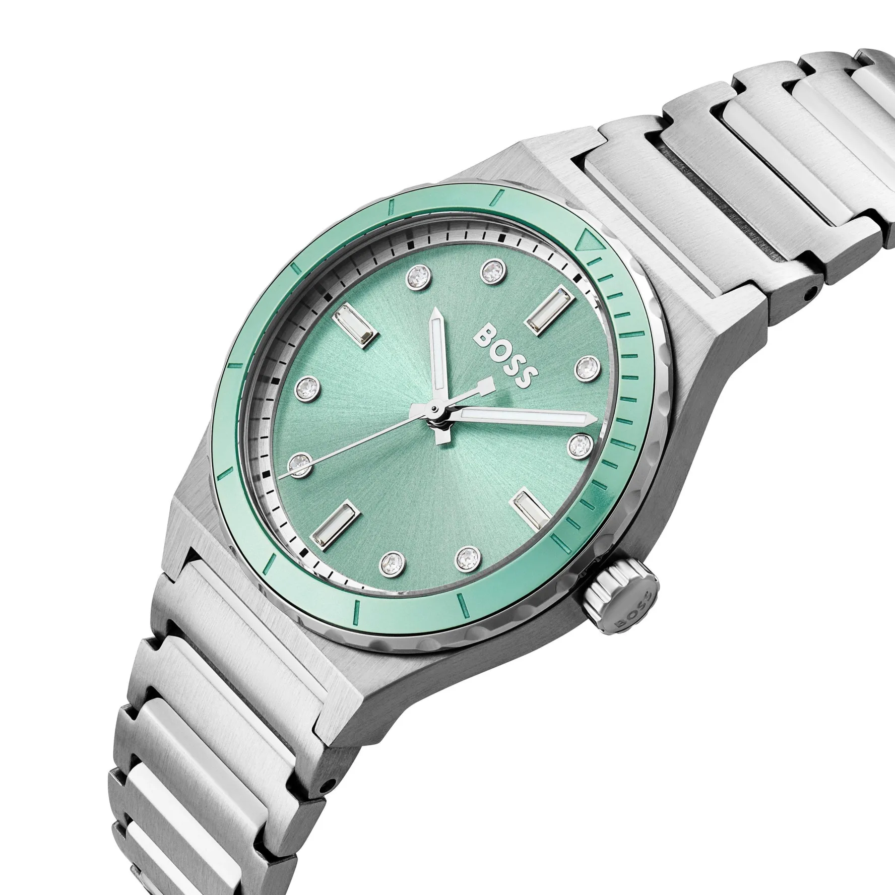 BOSS Candor 32mm Stainless Steel Crystal Ladies Watch