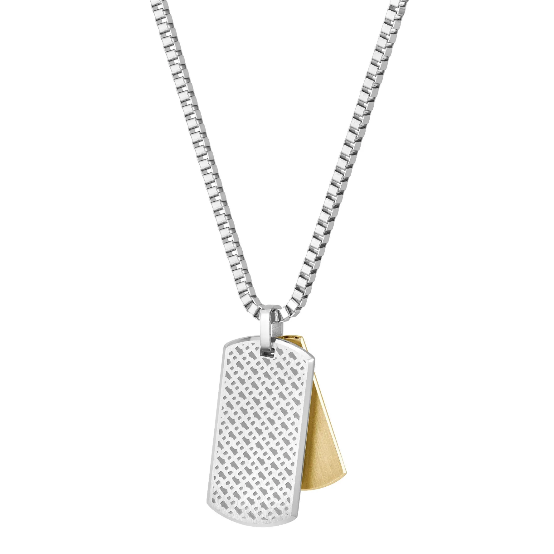 BOSS Devon Stainless Steel Men’s Necklace