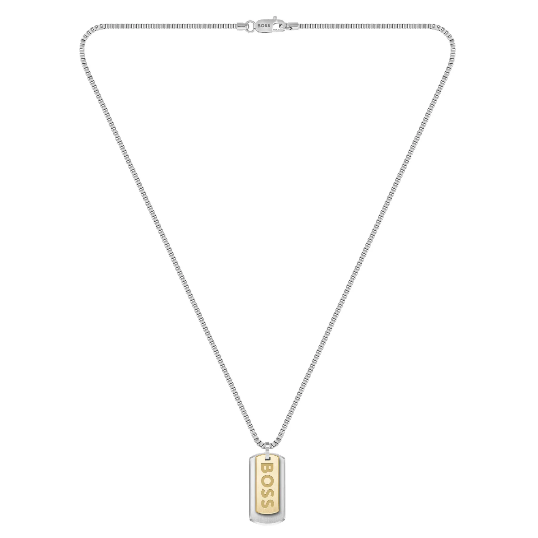 BOSS Devon Stainless Steel Men’s Necklace