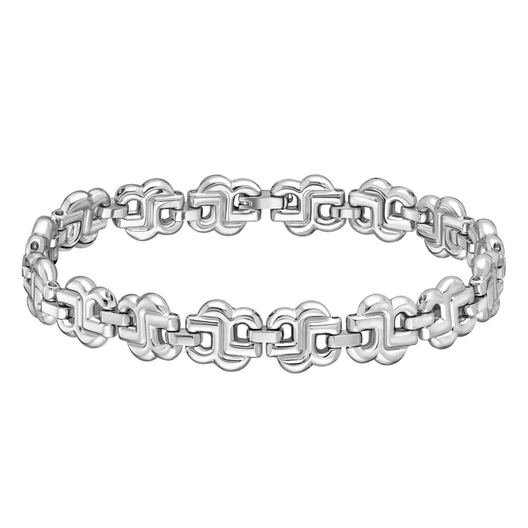 BOSS Double B Silver Bracelet