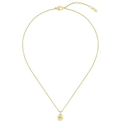 BOSS Double B Yellow Gold Tone Pendant