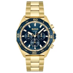 BOSS Energy 44mm Yellow Gold Tone Chronograph Men’s Watch