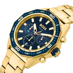 BOSS Energy 44mm Yellow Gold Tone Chronograph Men’s Watch