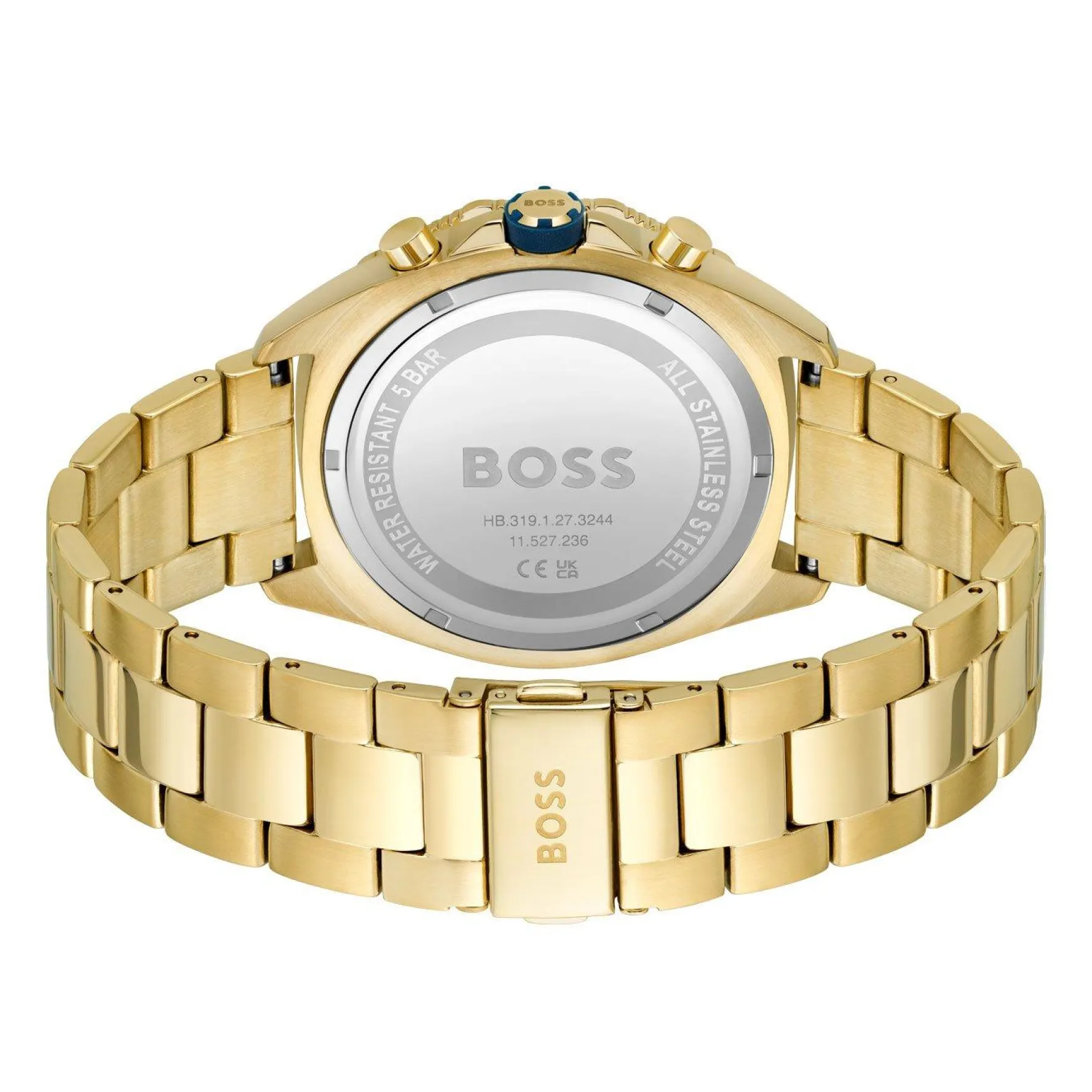 BOSS Energy 44mm Yellow Gold Tone Chronograph Men’s Watch