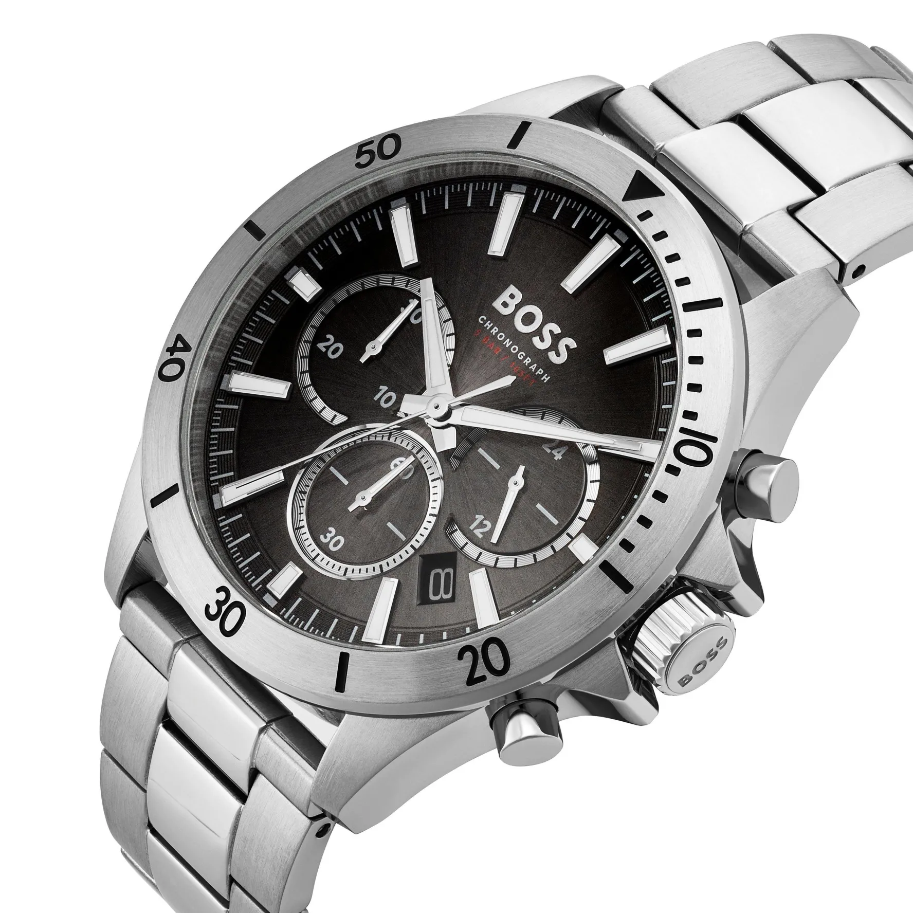 BOSS Exclusive Limited Edition Troper 44mm Stainless Steel Chronograph Men’s Watch