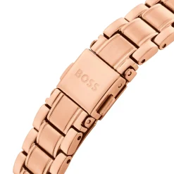 BOSS Felina 32mm Rose Gold Tone Crystal Ladies Watch