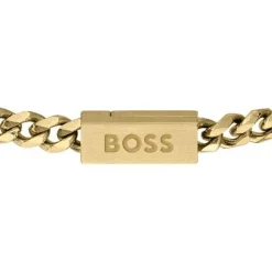 BOSS Gold Tone Chain Men’s Bracelet