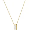 BOSS Gold Tone Crystal Necklace