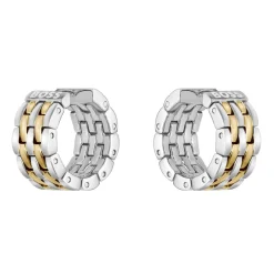 BOSS Gold Tone Hoop Earrings