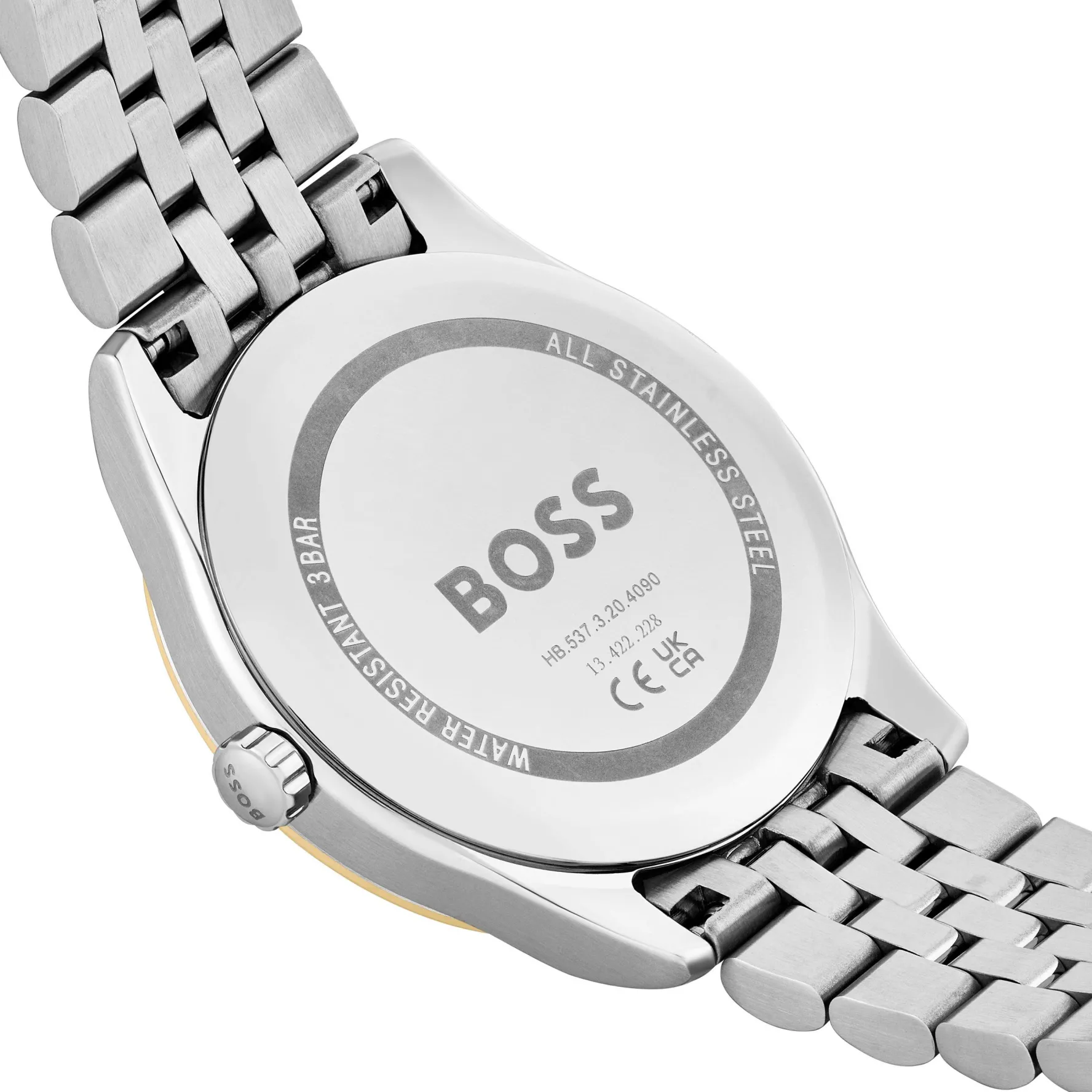 BOSS Graceful 36mm Stainless Steel and Yellow Gold Tone Ladies Watch