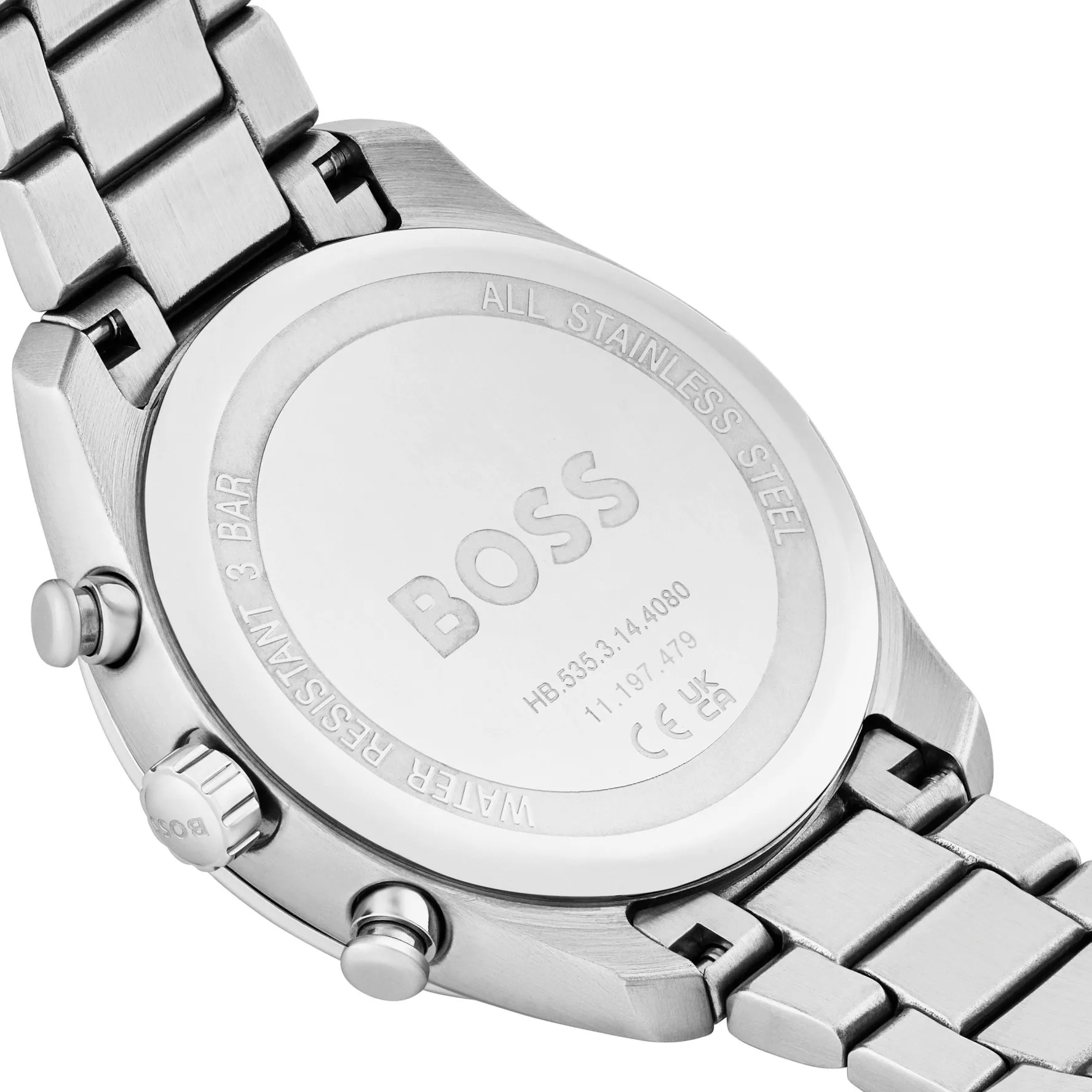 BOSS Grand Tour 38mm Stainless Steel Chronograph Ladies Watch