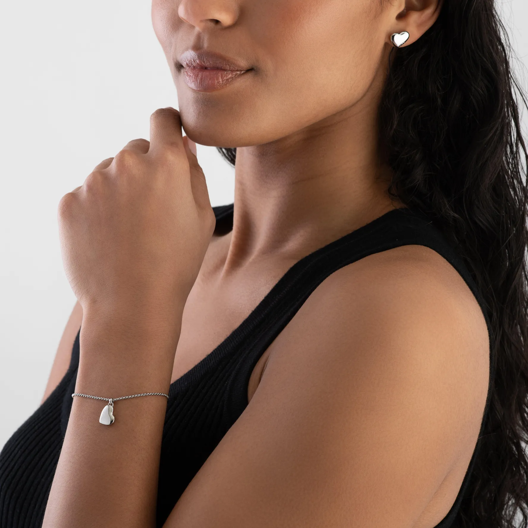 BOSS Honey Heart Stainless Steel Bracelet