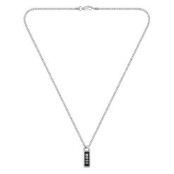 BOSS Kassy Emblem Stainless Steel Men’s Pendant