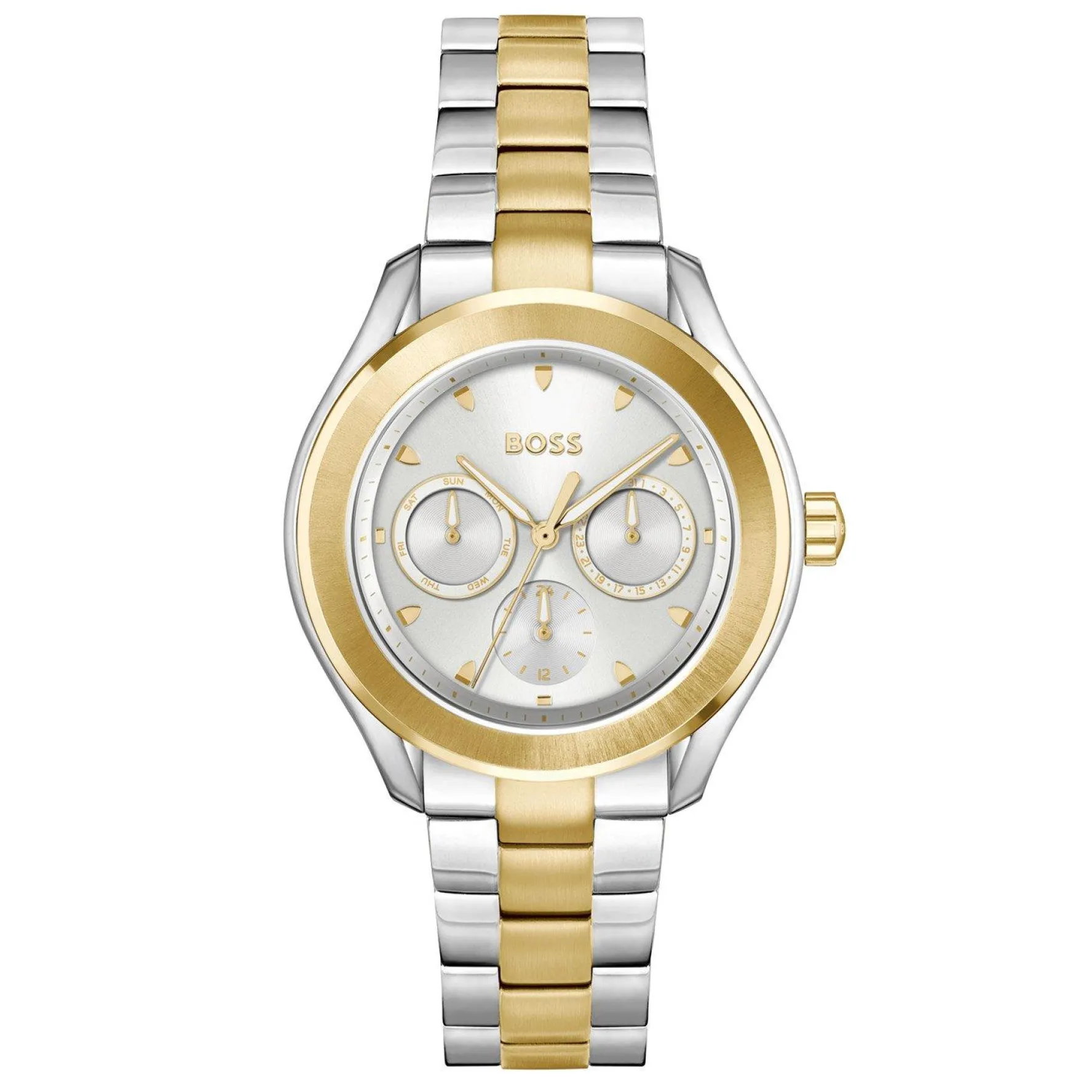 BOSS Lida 38mm Stainless Steel and Yellow Gold Tone Ladies Watch