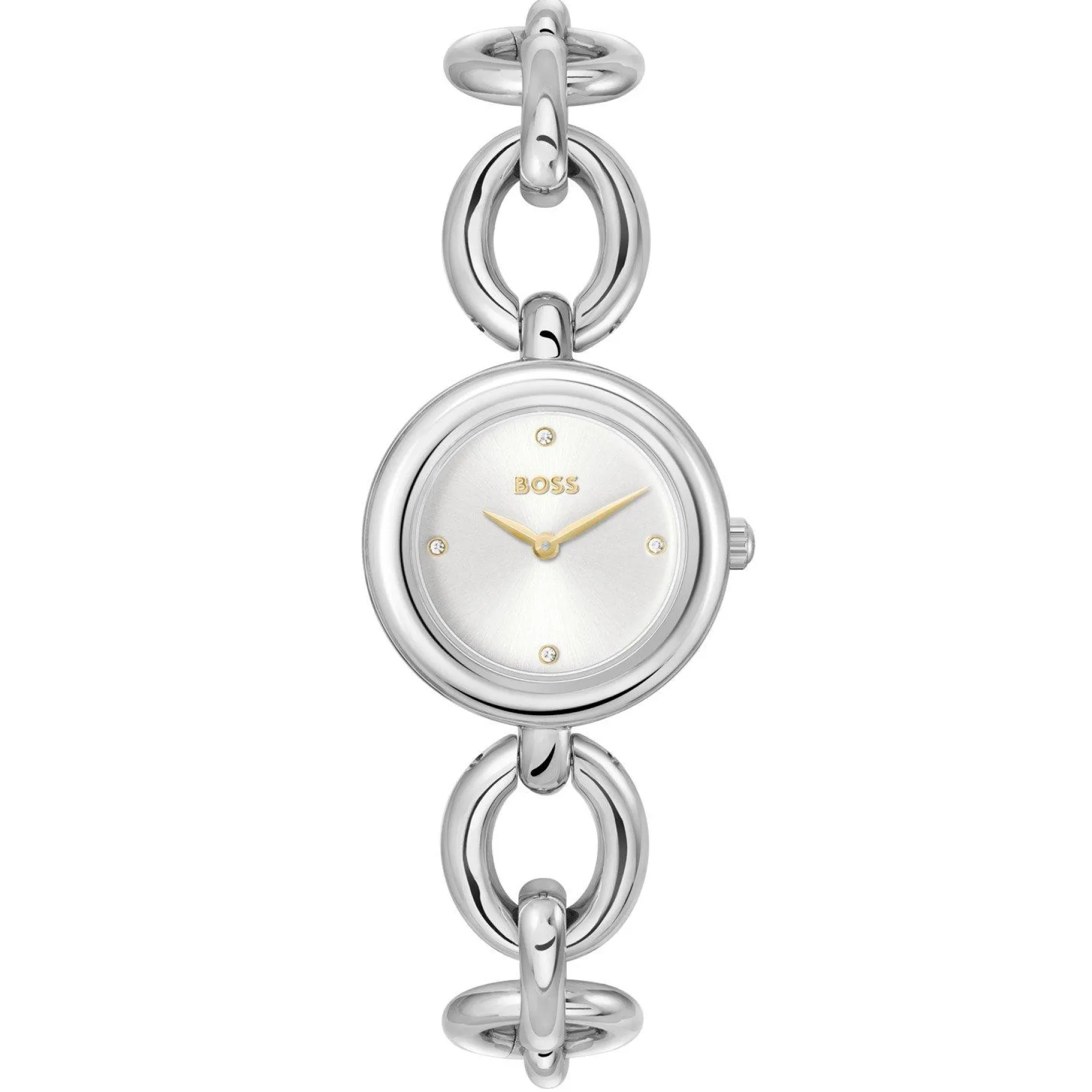 BOSS Live 28mm Stainless Steel Crystal Ladies Watch