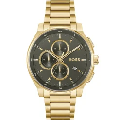 BOSS Peak 2.0 44mm Yellow Gold Tone Chronograph Men’s Watch